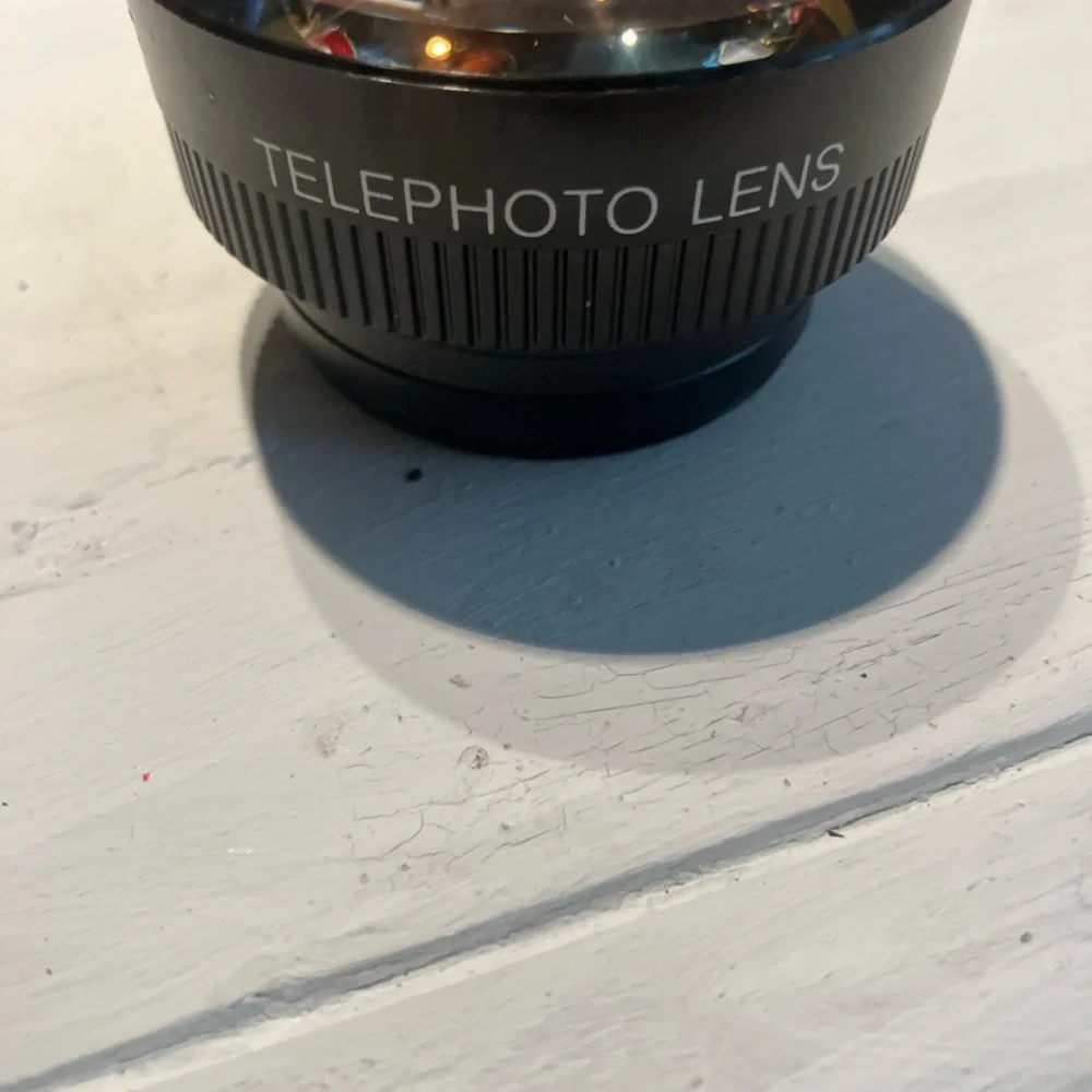 Black Circular Lens Filter